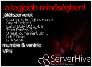 ServerHive - Minőségi COD, CS szerver!!!